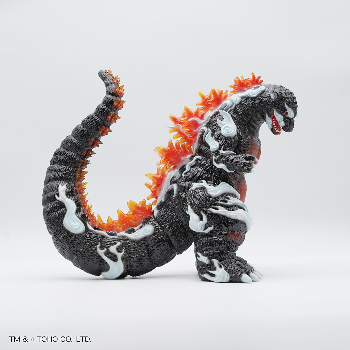 GODZILLA VINYL ART GVA-BC ゴジラ1995　Frog Tree　浮世ノ絵（黒）