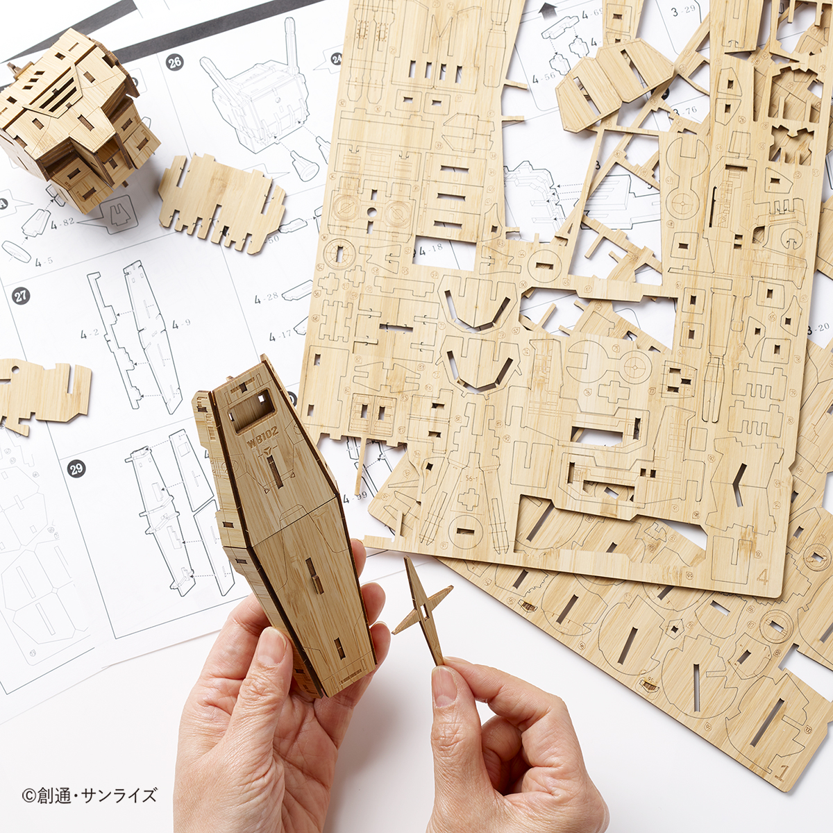 Bamboo art wa-gu-mi RX-78-2 ガンダム